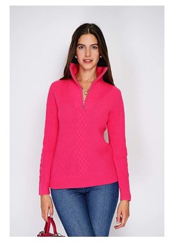 William de Faye Sweter w kolorze różowym ze sklepu Limango Polska w kategorii Swetry damskie - zdjęcie 188340173