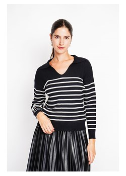 William de Faye Sweter w kolorze czarno-białym ze sklepu Limango Polska w kategorii Swetry damskie - zdjęcie 188340361