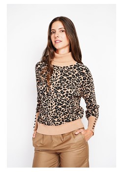 William de Faye Golf w kolorze karmelowo-czarnym ze sklepu Limango Polska w kategorii Swetry damskie - zdjęcie 188340371