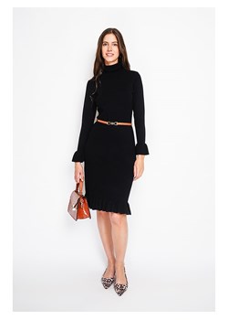 William de Faye Sukienka dzianinowa w kolorze czarnym ze sklepu Limango Polska w kategorii Sukienki - zdjęcie 188340444