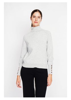 William de Faye Golf w kolorze jasnoszarym ze sklepu Limango Polska w kategorii Swetry damskie - zdjęcie 188340543