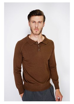 William de Faye Sweter w kolorze brązowym ze sklepu Limango Polska w kategorii Swetry męskie - zdjęcie 188340724