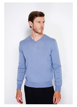 William de Faye Sweter w kolorze błękitnym ze sklepu Limango Polska w kategorii Swetry męskie - zdjęcie 188340734