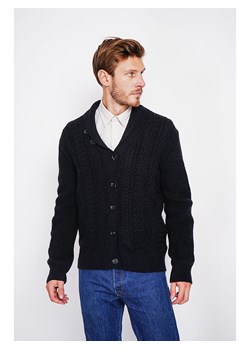 William de Faye Kardigan w kolorze czarnym ze sklepu Limango Polska w kategorii Swetry męskie - zdjęcie 188340890