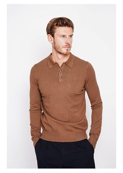 William de Faye Sweter w kolorze jasnobrązowym ze sklepu Limango Polska w kategorii Swetry męskie - zdjęcie 188340943