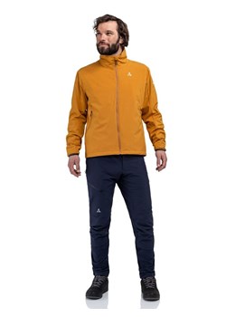Schöffel Kurtka kolarska "Salza" w kolorze musztardowym ze sklepu Limango Polska w kategorii Kurtki męskie - zdjęcie 188341191