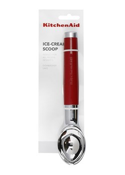 KitchenAid Łyżka w kolorze srebrno-czerownym do lodów - dł. 21,5 cm ze sklepu Limango Polska w kategorii Akcesoria kuchenne - zdjęcie 188341432