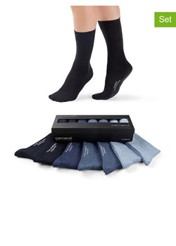 camano Skarpety (7 par) w kolorze błękitno-granatowym ze sklepu Limango Polska w kategorii Skarpetki męskie - zdjęcie 188342693