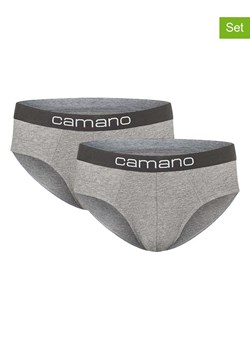 camano Slipy (2 pary) w kolorze szarym ze sklepu Limango Polska w kategorii Majtki męskie - zdjęcie 188342752