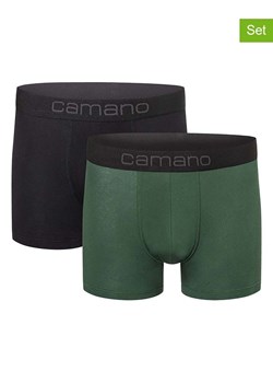 camano Bokserki (2 pary) w kolorze czarno-zielonym ze sklepu Limango Polska w kategorii Majtki męskie - zdjęcie 188342763