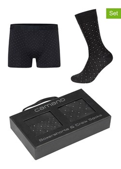 camano 2-częściowy zestaw w kolorze czarnym ze sklepu Limango Polska w kategorii Majtki męskie - zdjęcie 188342774
