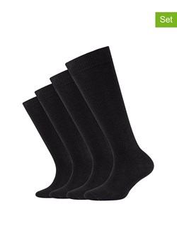 camano Skarpety (4 pary) w kolorze czarnym ze sklepu Limango Polska w kategorii Skarpetki dziecięce - zdjęcie 188342811