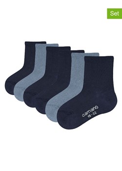 camano Skarpety (9 par) w kolorze granatowo-niebieskim ze sklepu Limango Polska w kategorii Skarpetki dziecięce - zdjęcie 188342920