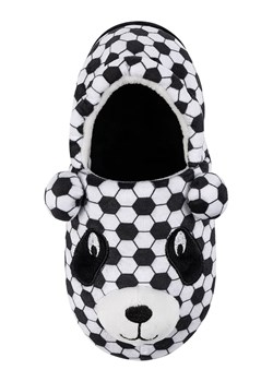Fun Socks Kapcie w kolorze czarno-białym ze sklepu Limango Polska w kategorii Kapcie dziecięce - zdjęcie 188343002