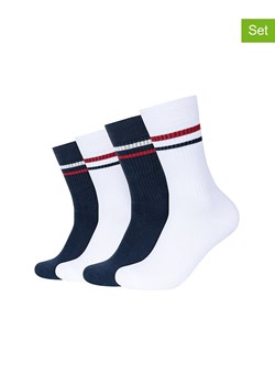 s.Oliver Skarpety (4 pary) w kolorze biało-czarnym ze sklepu Limango Polska w kategorii Skarpetki męskie - zdjęcie 188343013