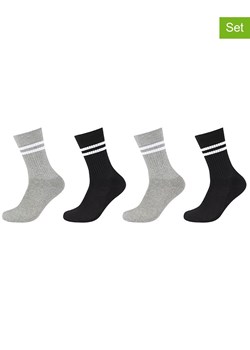 s.Oliver Skarpety (4 pary) w kolorze czarnym i jasnoszarym ze sklepu Limango Polska w kategorii Skarpetki męskie - zdjęcie 188343014