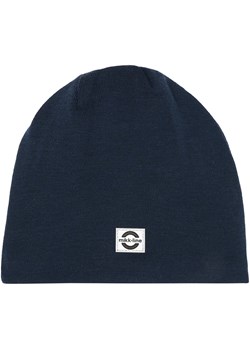 mikk-line Wełniana czapka w kolorze granatowym ze sklepu Limango Polska w kategorii Czapki dziecięce - zdjęcie 188344064