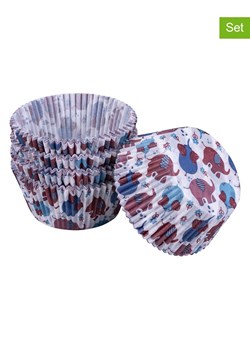 Dr. Oetker Foremki papierowe (100 szt.) w kolorze biało-niebiesko-czerwonym do muffinek ze sklepu Limango Polska w kategorii Akcesoria do pieczenia - zdjęcie 188344491