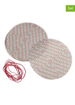 Dr. Oetker Nakładki (16 szt.) w kolorze brązowo-biało-czerwonym na słoiki ze sklepu Limango Polska w kategorii Akcesoria kuchenne - zdjęcie 188344913