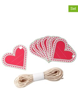 Dr. Oetker Zawieszki dekoracyjne (24 szt.) "Heart" w kolorze czerwono-białym ze sklepu Limango Polska w kategorii Akcesoria kuchenne - zdjęcie 188344914