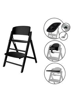 Cybex Krzesełko 4w1 "Click&amp;Fold" w kolorze czarnym do karmienia ze sklepu Limango Polska w kategorii Fotele dziecięce - zdjęcie 188345603