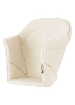 Cybex Wkładka w kolorze biało-beżowym do krzesełka "Click&amp;Fold" ze sklepu Limango Polska w kategorii Fotele dziecięce - zdjęcie 188345682