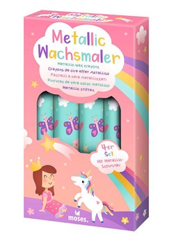 moses. Kredki woskowe (4 szt.) - 3+ ze sklepu Limango Polska w kategorii Akcesoria biurowe - zdjęcie 188346041