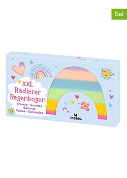 moses. Gumki (2 szt.) ze wzorem do mazania - 8,3 x 4,7 x 1,4 cm ze sklepu Limango Polska w kategorii Akcesoria biurowe - zdjęcie 188346052