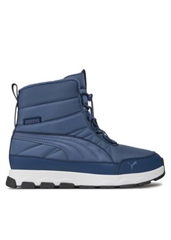 Śniegowce Puma Evolve Boot Jr 392644 02 Niebieski ze sklepu eobuwie.pl w kategorii Buty zimowe dziecięce - zdjęcie 188346400