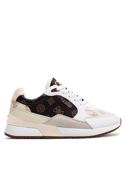 Guess Sneakersy FLJMOX FAP12 Brązowy ze sklepu MODIVO w kategorii Buty sportowe damskie - zdjęcie 188346612