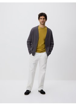 Reserved - Rozpinany kardigan - szary ze sklepu Reserved w kategorii Swetry męskie - zdjęcie 188347322