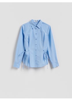 Reserved - Koszula z wiązaniami - jasnoniebieski ze sklepu Reserved w kategorii Bluzki damskie - zdjęcie 188347362