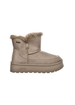 Śniegowce damskie Big Star SS274117 beżowe ze sklepu butyolivier w kategorii Półbuty damskie - zdjęcie 188347461