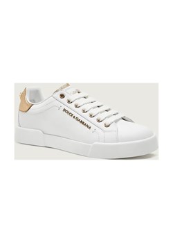Dolce & Gabbana Skórzane sneakersy Portofino ze sklepu Gomez Fashion Store w kategorii Buty sportowe damskie - zdjęcie 188347503
