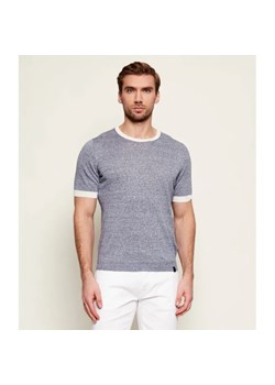 Fay Lniany t-shirt | Slim Fit ze sklepu Gomez Fashion Store w kategorii T-shirty męskie - zdjęcie 188347531