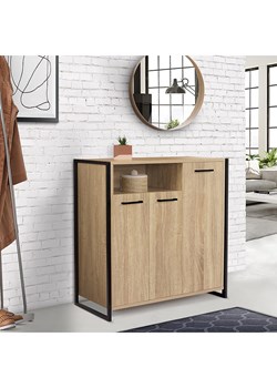 IDOMYA Essentials Szafka "Alan" w kolorze jasnobrązowym na buty - 73,2 x 75 x 35 cm ze sklepu Limango Polska w kategorii Szafy - zdjęcie 188348454