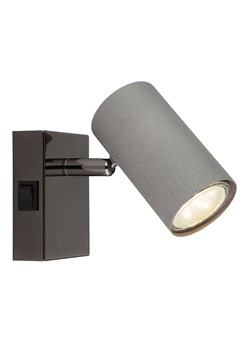 Globo lighting Lampa ścienna "Robby" w kolorze szaro-czarnym - 7 x 10 cm ze sklepu Limango Polska w kategorii Oświetlenie - zdjęcie 188348524