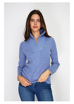 William de Faye Sweter w kolorze błękitnym ze sklepu Limango Polska w kategorii Swetry damskie - zdjęcie 188348732