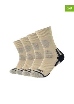 camano Skarpety (4 pary) w kolorze beżowo-szaro-czarnym ze sklepu Limango Polska w kategorii Skarpetki męskie - zdjęcie 188348880