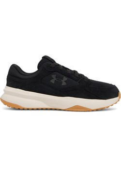 Męskie buty treningowe Under Armour UA Edge SUEDE - czarne ze sklepu Sportstylestory.com w kategorii Buty sportowe męskie - zdjęcie 188349223