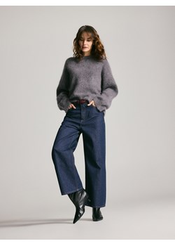 Reserved - Sweter z moherem i wełną - szary ze sklepu Reserved w kategorii Swetry damskie - zdjęcie 188350701