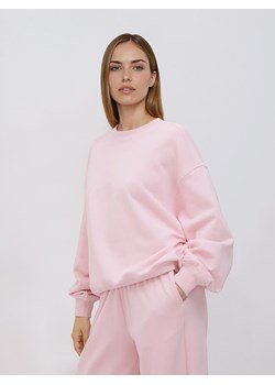 Reserved - Gładka bluza z bawełną - pastelowy róż ze sklepu Reserved w kategorii Bluzy damskie - zdjęcie 188350920