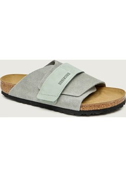 Birkenstock Klapki Kyoto | regular fit | zamsz ze sklepu Gomez Fashion Store w kategorii Klapki męskie - zdjęcie 188352284