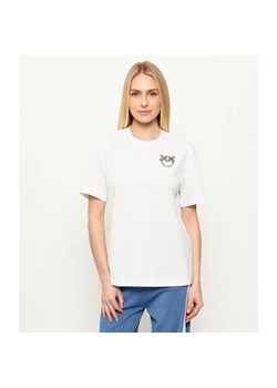 Pinko T-shirt STREPITOSO | Regular Fit ze sklepu Gomez Fashion Store w kategorii Bluzki damskie - zdjęcie 188352352