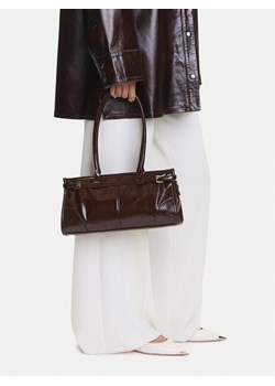 Torebka JENNY C-JNY-M-001-08 Brązowy ze sklepu eobuwie.pl w kategorii Kuferki - zdjęcie 188352512