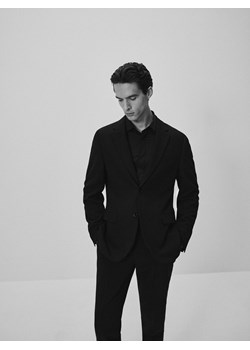 Reserved - Marynarka slim fit - czarny ze sklepu Reserved w kategorii Marynarki męskie - zdjęcie 188353634