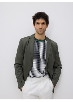 Reserved - Marynarka slim fit - oliwkowy ze sklepu Reserved w kategorii Marynarki męskie - zdjęcie 188353742