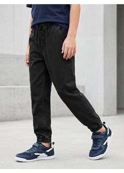 Sinsay - Jeansy jogger z efektem sprania - czarny ze sklepu Sinsay w kategorii Spodnie chłopięce - zdjęcie 188353870