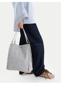 Badura Torebka Wen-13 Szary ze sklepu MODIVO w kategorii Torebki damskie - zdjęcie 188354840