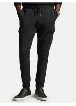 Polo Ralph Lauren Spodnie dresowe 710980340501 Czarny Regular Fit ze sklepu MODIVO w kategorii Spodnie męskie - zdjęcie 188354860